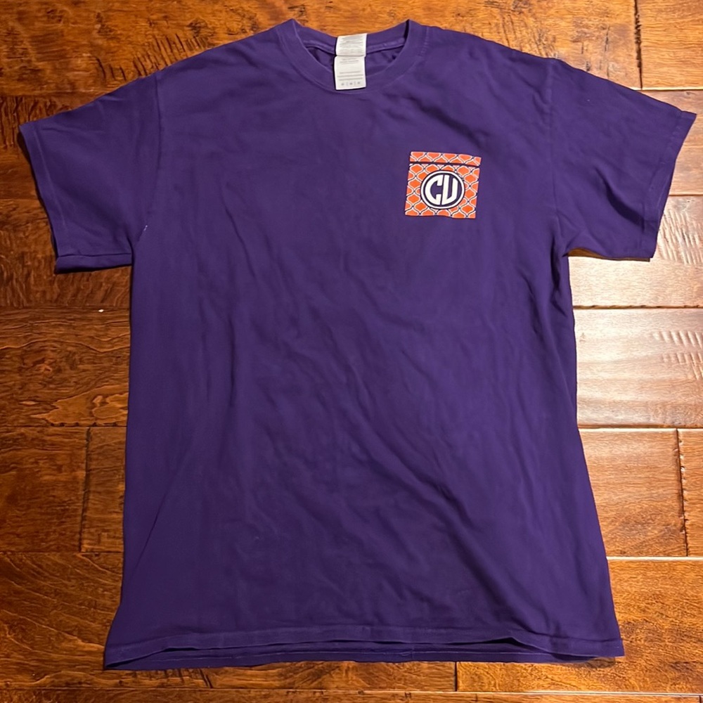 Purple Clemson University T-Shirt size M